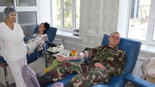 Ставропольские ОМОНовцы стали добровольными донорами