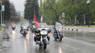 На Ставрополье организовали мотомарш в честь Дня Победы
