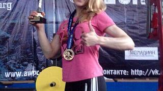 Ставропольчанка Наталья Крикунова стала восьмикратной чемпионкой Европы по пауэрлифтингу