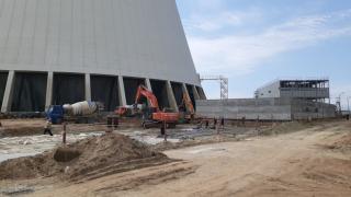 Ростовская АЭС: построен первый блок вентиляторных градирен для энергоблока №3