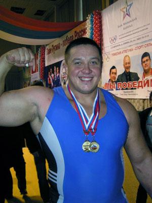 Пять рекордов чемпионата России по тяжелой атлетике