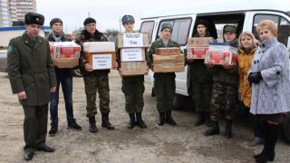 Волонтеры в Ипатовском районе собрали посылку для военнослужащих весом более 500 кг
