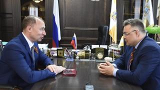Ставрополье с почетной миссией посетил вице-губернатор Севастополя Владимир Базаров
