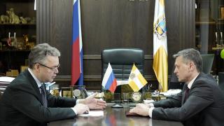 Владимир Владимиров провёл рабочую встречу с министром жилищно-коммунального хозяйства Ставрополья