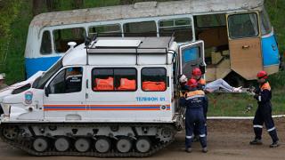 Паводок, пожар и террористы: масштабную тренировку провели на Ставрополье