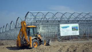 В Кировском районе завершается строительство теплиц на 10 гектар