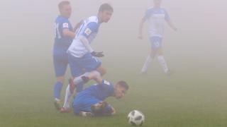 Футбольное дерби в Ставрополе прошло в тумане