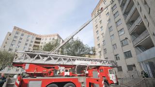 Учебную пожарную эвакуацию провели для студентов и преподавателей общежития СКФУ в Ставрополе