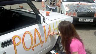 9 мая стрит-рейсеры Ставрополя провели акцию