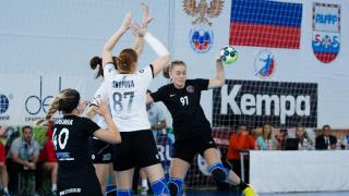 Команда «Ставрополье» уступила «Астраханочке» в женской гандбольной суперлиге