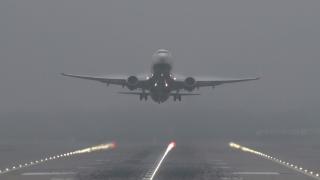 Самолёт из Москвы не смог совершить посадку в Ставрополе из-за тумана