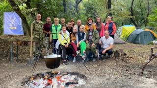В Новоалександровском округе туристический слёт собрал девять трудовых коллективов