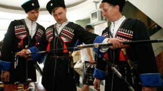 Казаки отмечают 20-летие возрождения казачества на Ставрополье