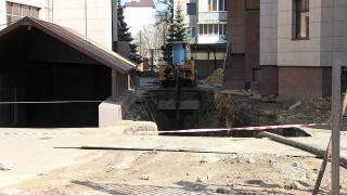 Поврежденный коллектор на юго-западе Ставрополя восстановлен