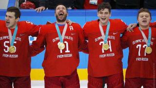 МОК недоволен, но не осуждает наших хоккеистов за исполнение гимна России в Пхёнчхане