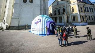 В Ставрополе развернули необычный музей-шатёр Терского казачьего войска