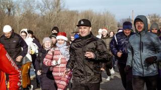 Более 200 человек приняли участие в «Мандариновом забеге» в Невинномысске