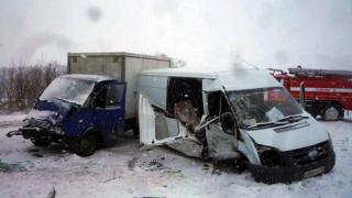 В Кочубеевском районе в ДТП на скользкой дороге погибла женщина