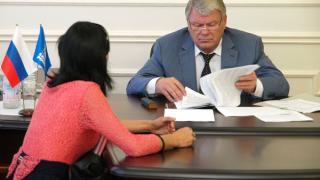 Губернатор Валерий Зеренков провел в Ставрополе личный прием граждан