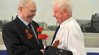 Торжественный прием ветеранов провели в Думе Ставропольского края