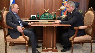 Владимир Путин провёл рабочую встречу с министром обороны