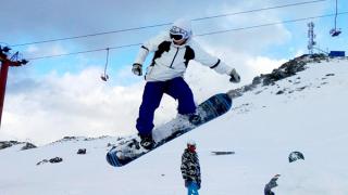 Всемирный День снега отметили на горнолыжном курорте Архыз в КЧР