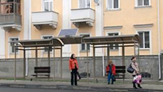 Солнечные батареи устанавливают на остановках Ставрополя
