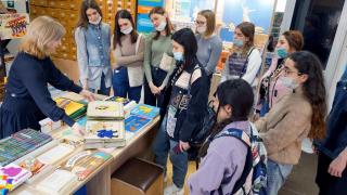 Ставропольские студенты познакомились с библиотекой для слепых и слабовидящих