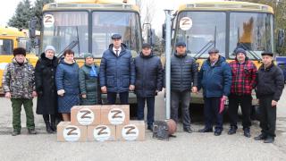Четыре автобуса передали бойцам СВО из Благодарненского округа Ставрополья