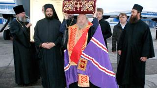 Святыня на Ставрополье: мощи Димитрия Солунского встретили в Минводах