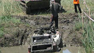 «Танковый прорыв» устроили внедорожники на полигоне в Минераловодском районе