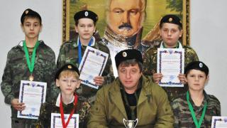 Кадеты школы имени генерала А. Ермолова стали вторыми в турнире по рукопашному бою среди казачьих кадетских классов