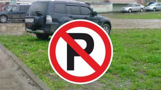 В России могут ввести штрафы за парковку на газонах