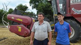 На хлебных полях Кочубеевского района побывали ставропольские журналисты