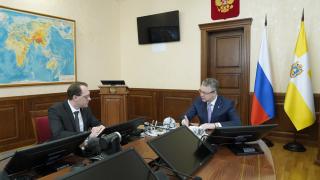 Владимир Владимиров провёл рабочую встречу с министром строительства Ставрополья