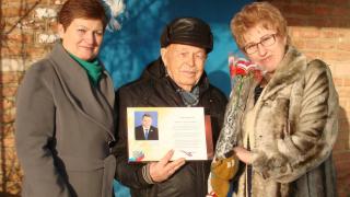 Ветеран труда в селе Кевсала отметил 90-летие