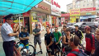 Молодежный велопатруль создали автоинспекторы в Пятигорске