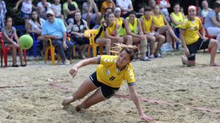 Команда «Ставрополье-УОР» заняла второе место в чемпионате России по пляжному гандболу среди женских команд