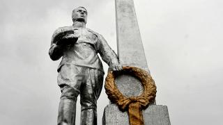 В поселке Ульяновка восстановлен памятник воинам, погибшим в годы Великой Отечественной войны