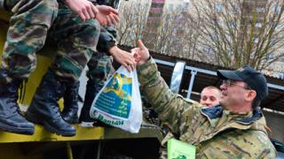 Ставропольские кадеты поздравили с новогодними праздниками офицеров СОБР «Зверобой»
