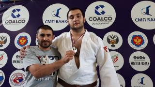 Ставропольский дзюдоист Вардкез Акопян на соревнованиях в Армавире взял «серебро»