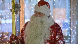 Дед Мороз открывает резиденцию на площади Ленина в Ставрополе