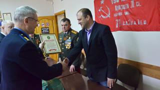 В Ставрополе генерал-полковник А. Ерёмин вручил награду кадетской школе имени А. Ермолова