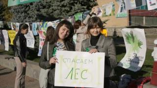 В Ставрополе прошел пикет в защиту Мамайского леса