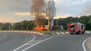 19-летняя девушка сгорела в машине на стеле Железноводска