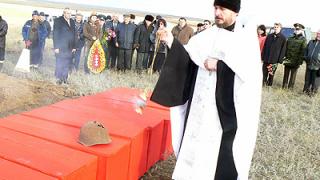 В Дивном состоялось торжественное перезахоронение освободителей села