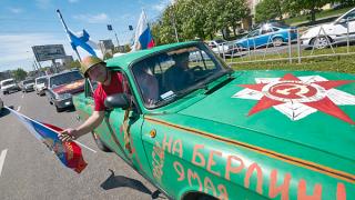 Автопробег, посвященный 68-й годовщине Победы проехал по Ставрополью
