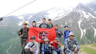 Кисловодские юнармейцы прошли горную подготовку в Приэльбрусье