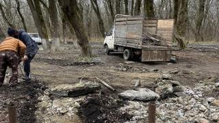В Ставрополе посадят 150 деревьев на месте снесённого в лесу кафе