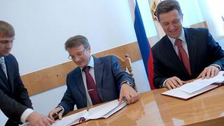 Герман Греф подписал с губернатором Ставрополья соглашение о сотрудничестве